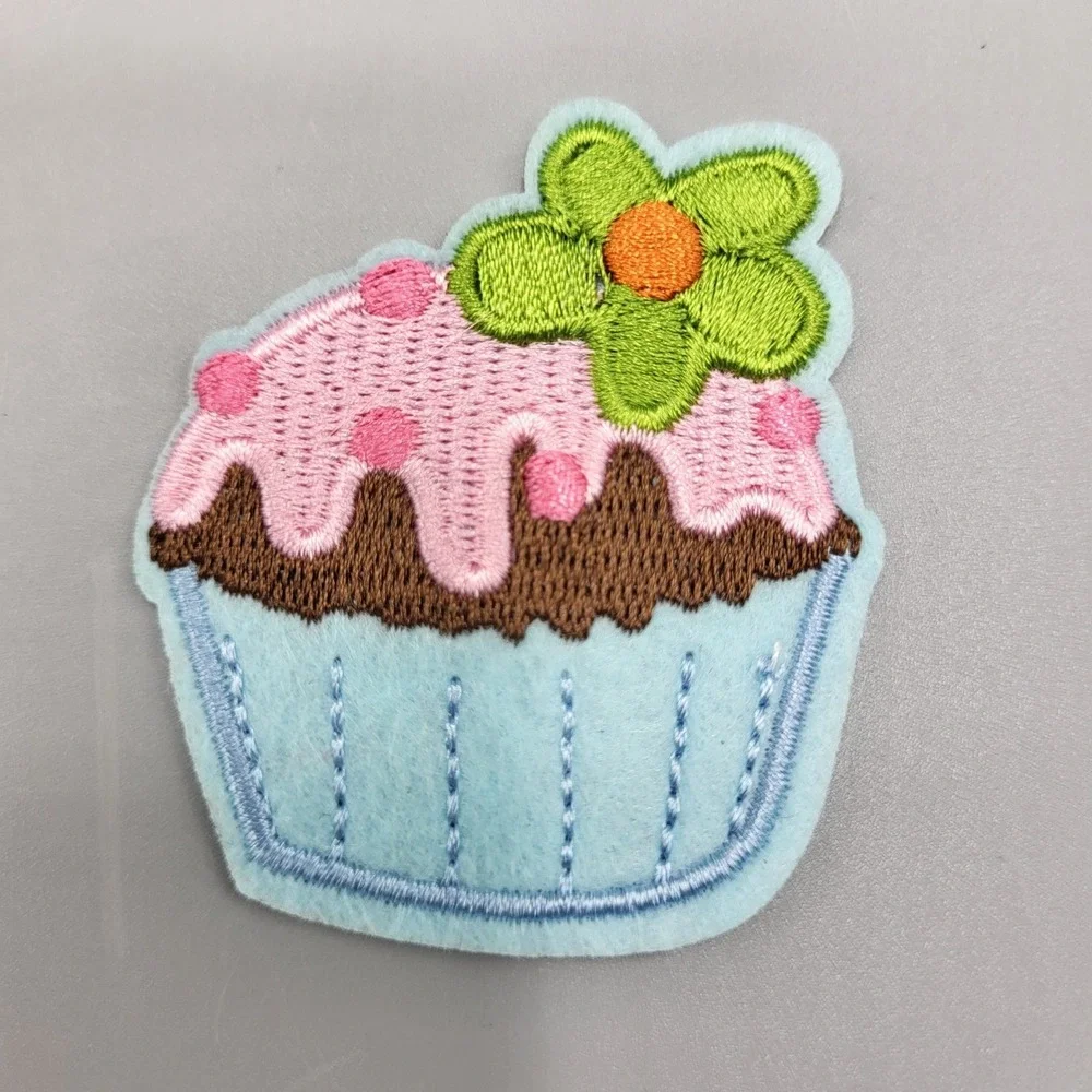 Food Patches Lot of 8 Piece Kraft Set Pizza Burger Cupcake Ice Cream Multicolor
